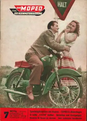 Moped und die Kleinmotorisierung 1958 Heft 7