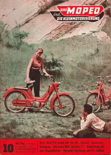 Moped und die Kleinmotorisierung 1959 Heft 10