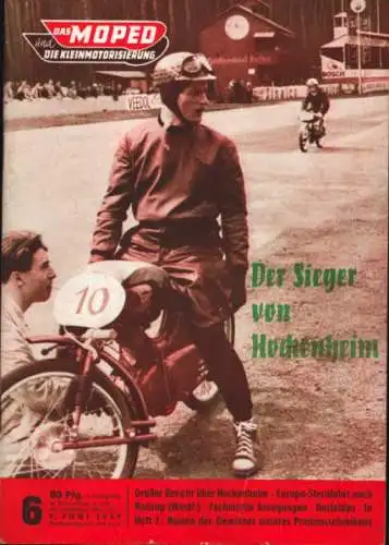 Moped und die Kleinmotorisierung 1959 Heft 6