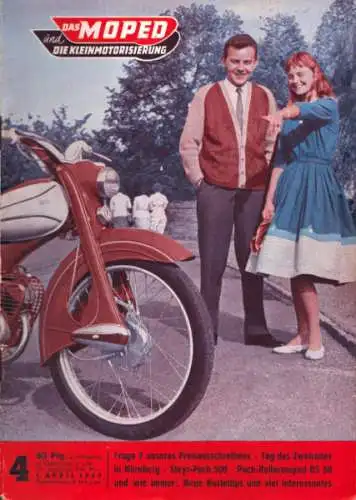 Moped und die Kleinmotorisierung 1959 Heft 4