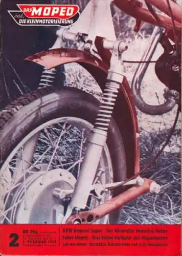 Moped und die Kleinmotorisierung 1959 Heft 2