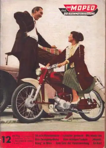 Moped und die Kleinmotorisierung 1960 Heft 12