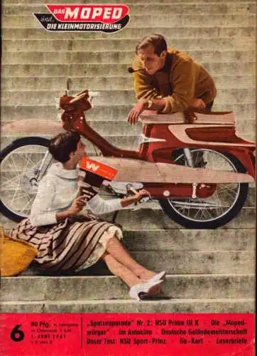 Moped und die Kleinmotorisierung 1961 Heft 6