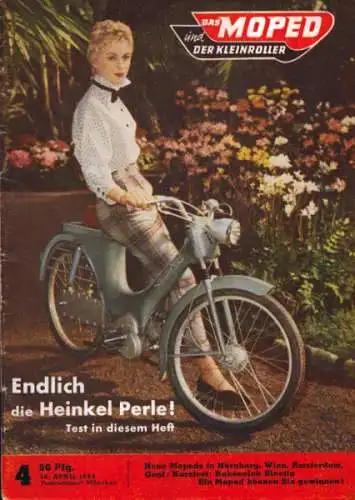 Moped und der Kleinroller 1955 Heft 4