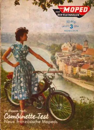 Moped und der Kleinroller 1954 Heft 3