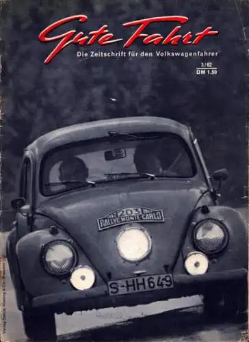 VW Gute Fahrt 1962 Heft 3