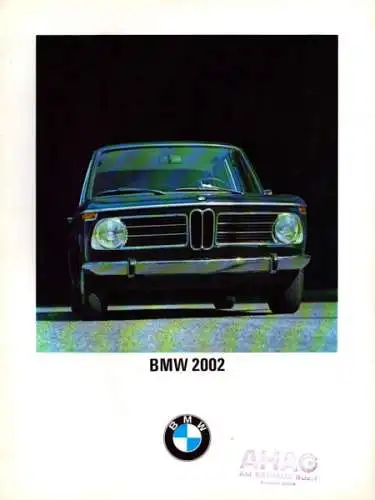 BMW 2002 Prospekt 10.1969