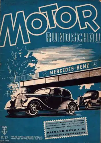 Motor Rundschau 1948 Heft 11/12