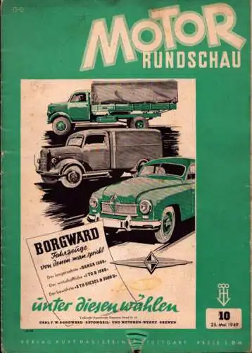 Motor Rundschau 1949 Heft 10
