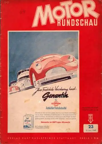 Motor Rundschau 1949 Heft 23