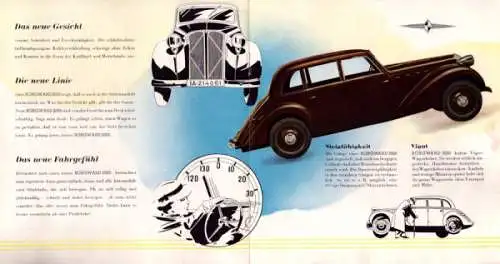 Borgward 2000 Prospekt ca. 1939