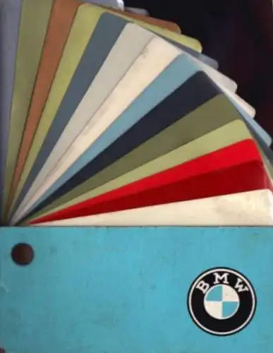 BMW 2 Farbmuster Fächer ca. 1962-1963