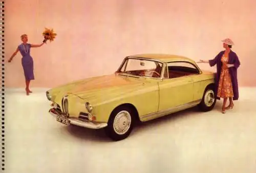 BMW 502 503 507 Prospekt 1956