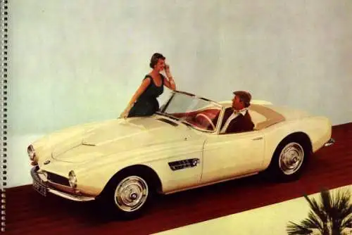 BMW 502 503 507 Prospekt 1956