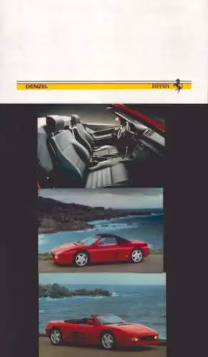 Ferrari 348 Spider Pressemappe ca. 1993