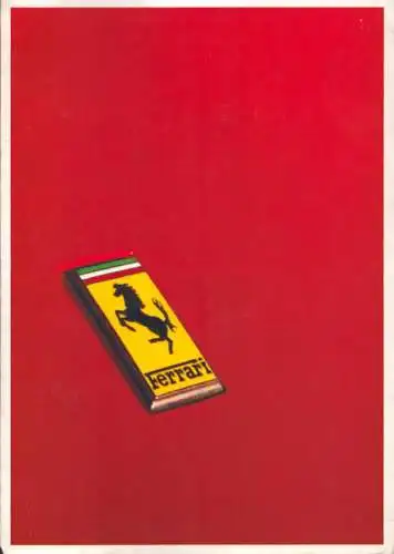 Ferrari 348 Spider Pressemappe ca. 1993