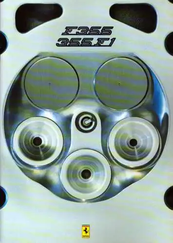 Ferrari F 355 / 355 F 1 Prospekt brochure 6.1998