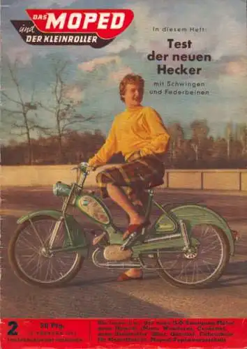 Moped und der Kleinroller 1955 Heft 2