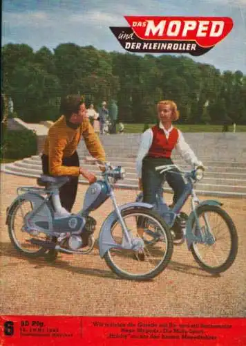 Moped und der Kleinroller 1955 Heft 6