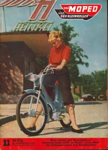 Moped und der Kleinroller 1955 Heft 11