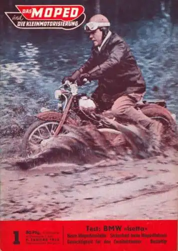 Moped und die Kleinmotorisierung 1958 Heft 1