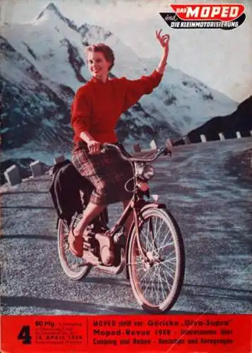 Moped und die Kleinmotorisierung 1958 Heft 4