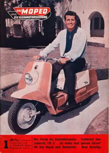 Moped und die Kleinmotorisierung 1960 Heft 1