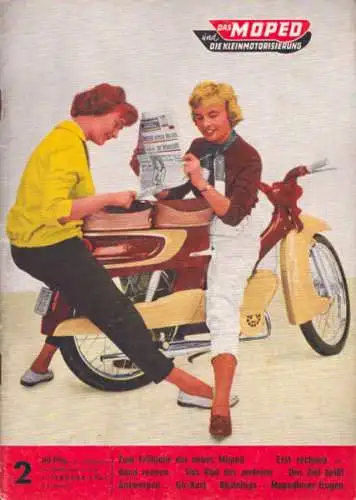 Moped und die Kleinmotorisierung 1961 Heft 2