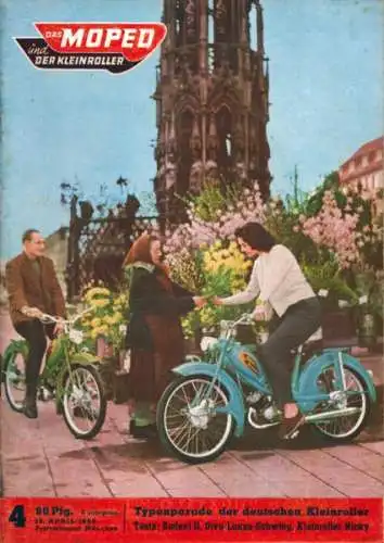 Moped und der Kleinroller 1956 Heft 4