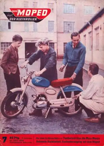 Moped und der Kleinroller 1956 Heft 7