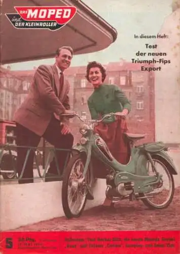 Moped und der Kleinroller 1956 Heft 5