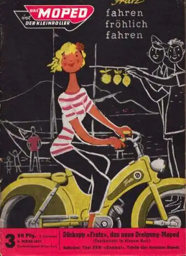 Moped und der Kleinroller 1957 Heft 3