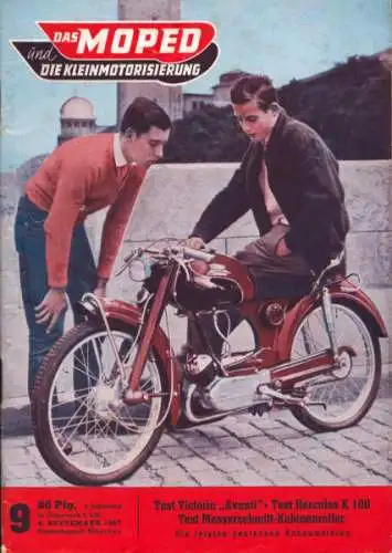 Moped und die Kleinmotorisierung 1957 Heft 9
