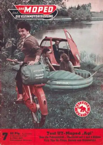 Moped und die Kleinmotorisierung 1957 Heft 7