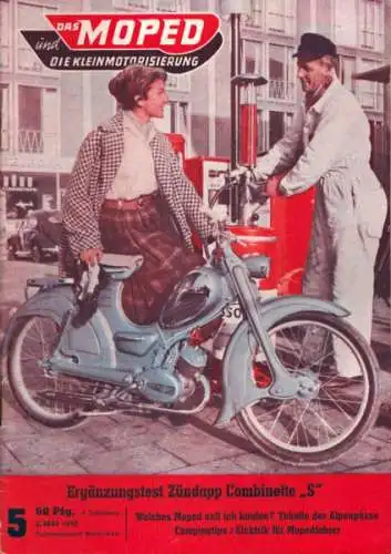 Moped und die Kleinmotorisierung 1957 Heft 5