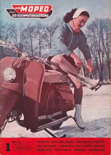 Moped und die Kleinmotorisierung 1959 Heft 1