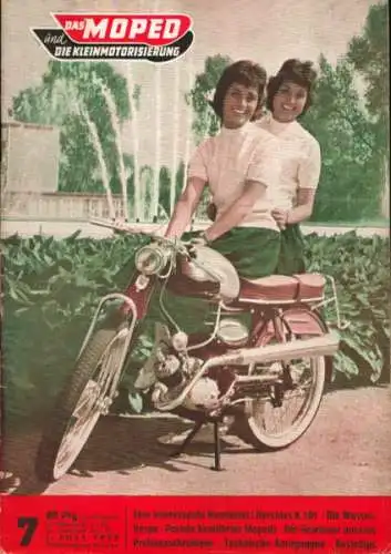 Moped und die Kleinmotorisierung 1959 Heft 7