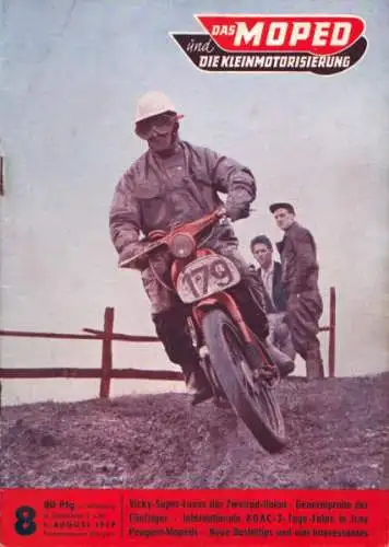 Moped und die Kleinmotorisierung 1959 Heft 8