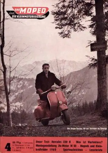 Moped und die Kleinmotorisierung 1960 Heft 4