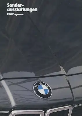 BMW Programm Sonderausstattung 1983