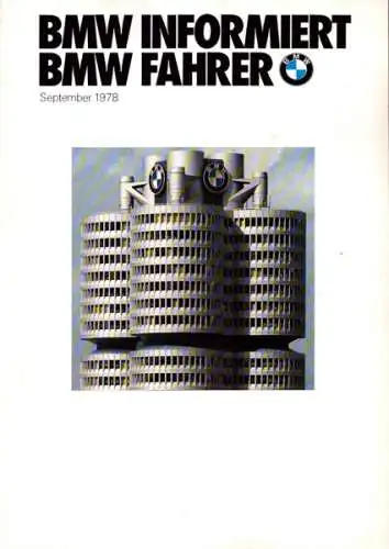 BMW Informiert BMW Fahrer 9.1978