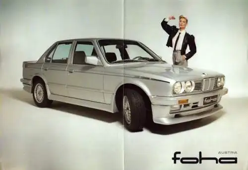 BMW Foha 3er Stylingkit Prospekt 1984