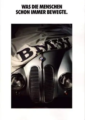 BMW Firmen Historie Prospekt 1991