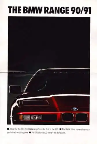 BMW Programm 1990/91 e