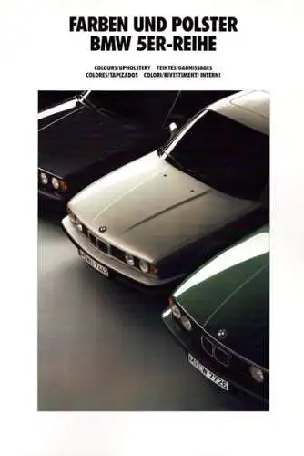 BMW 5er Farben 1990