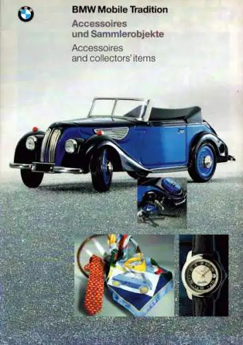BMW Accessoires und Sammlerstücke Prospekt 8.1995