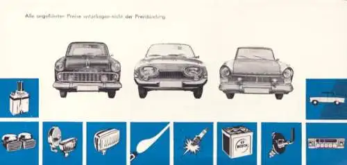 Bosch Tips für den Ford Freund Prospekt ca. 1961