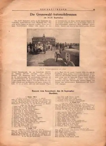Der Kraftwagen 1921 Nr. 13