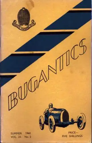 Bugantics Bugatti owner`s Club 1960 Nr. 2