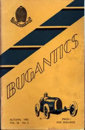 Bugantics Bugatti owner`s Club 1960 Nr. 3